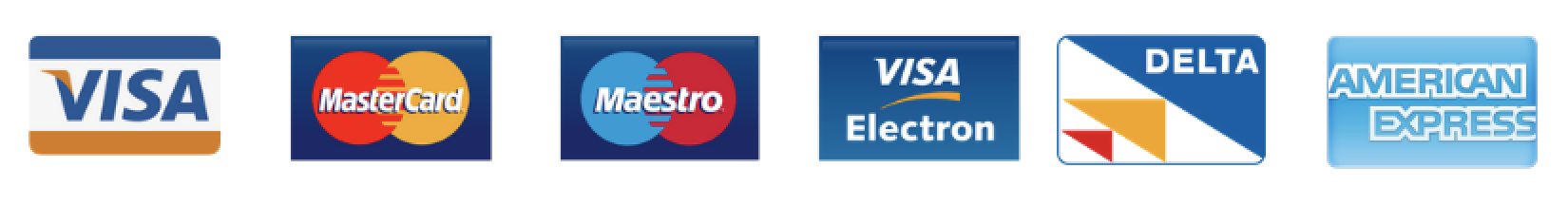 accepted cards